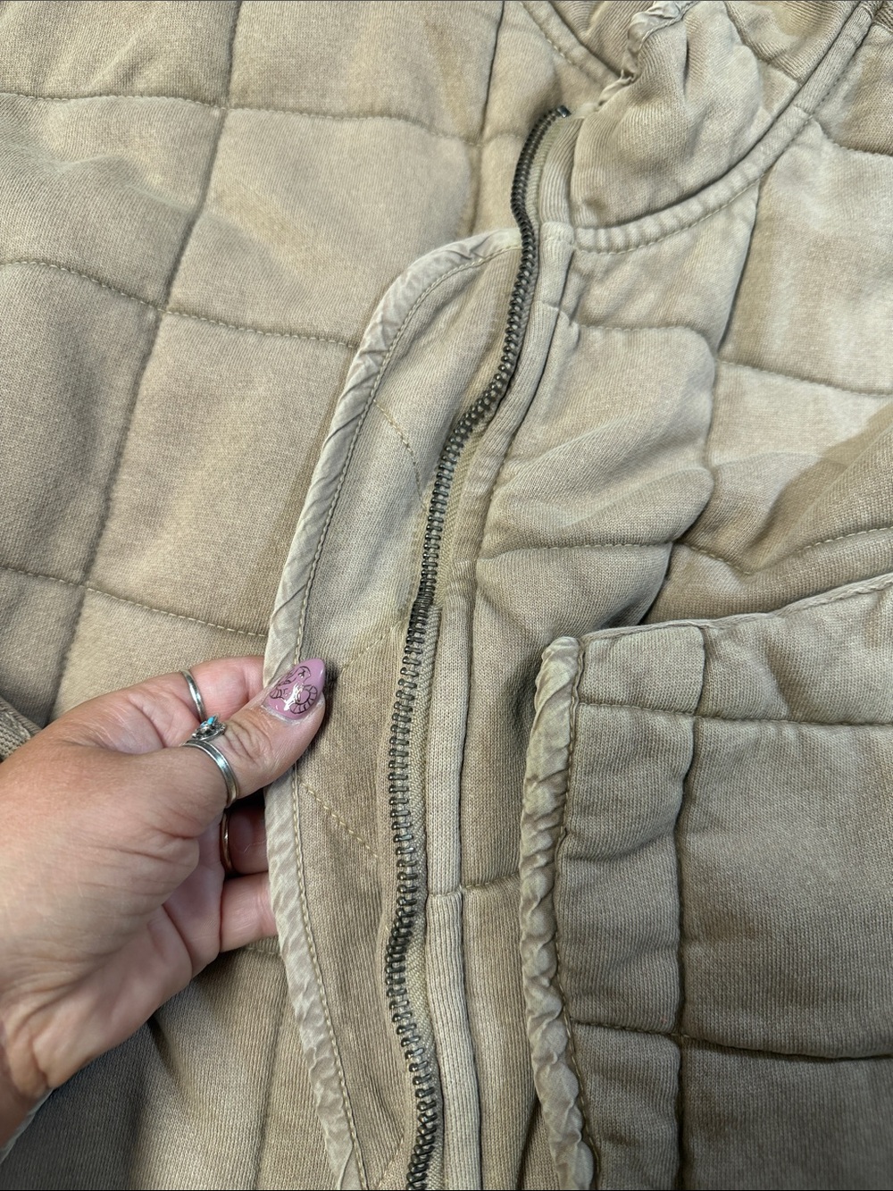 Free ppl quilted jacket - Picture 9 of 12